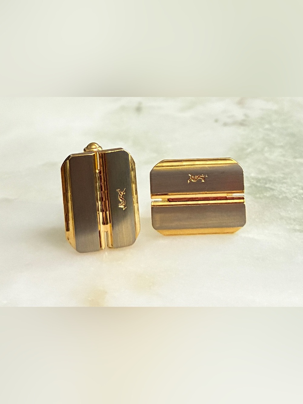 YSL Cuff Links Vintage